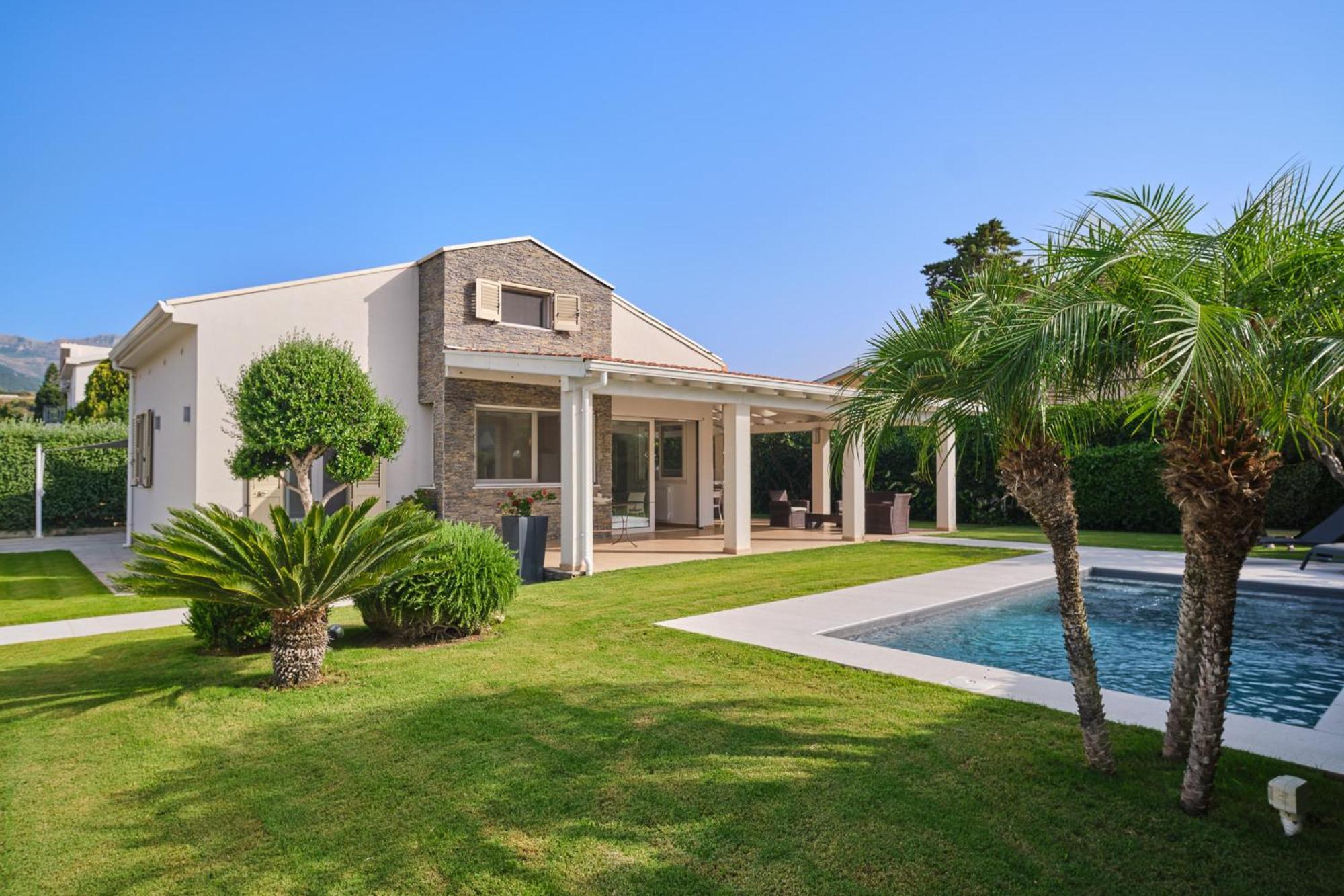 Villa Sicilia 拉斯卡里 外观 照片