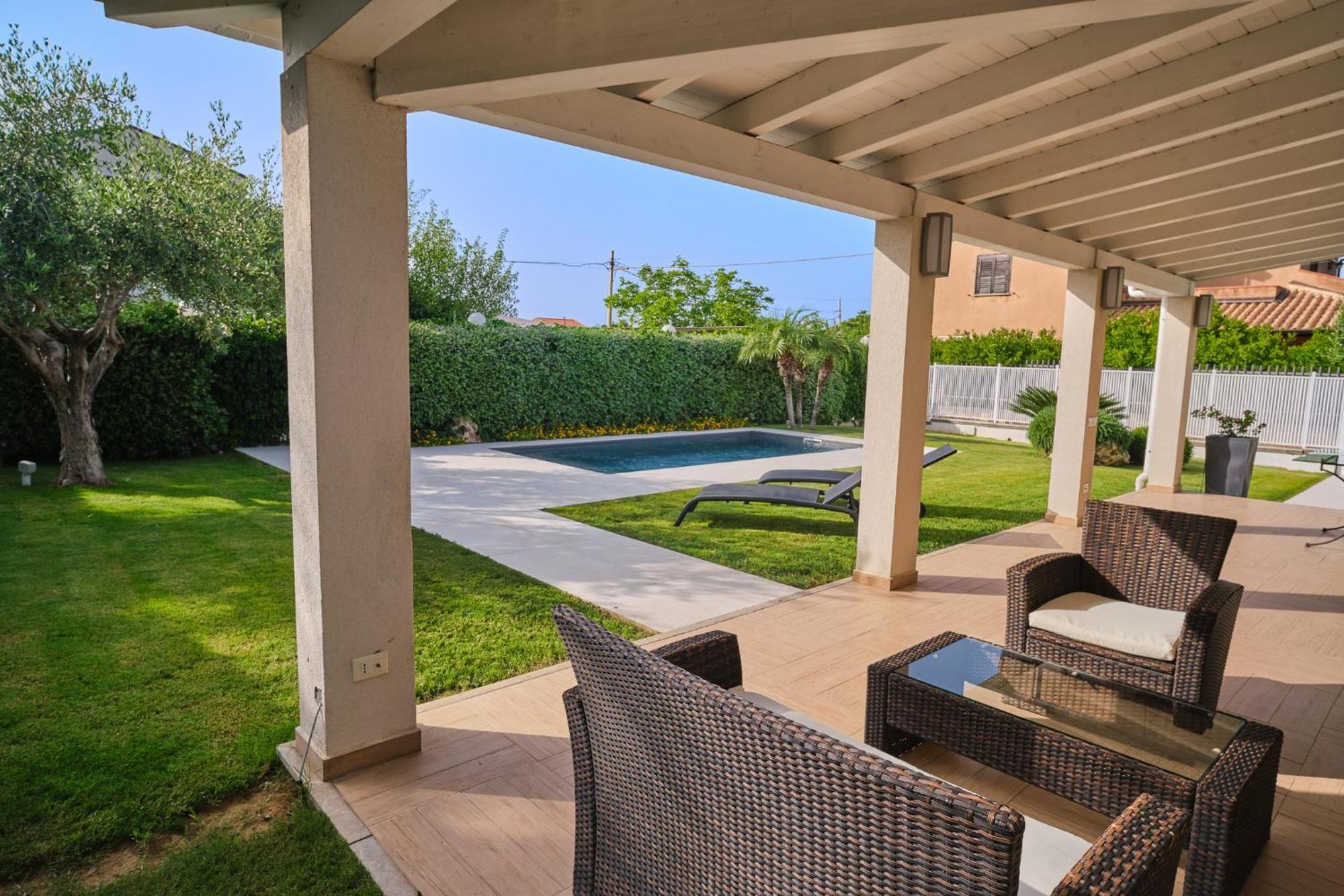 Villa Sicilia 拉斯卡里 外观 照片